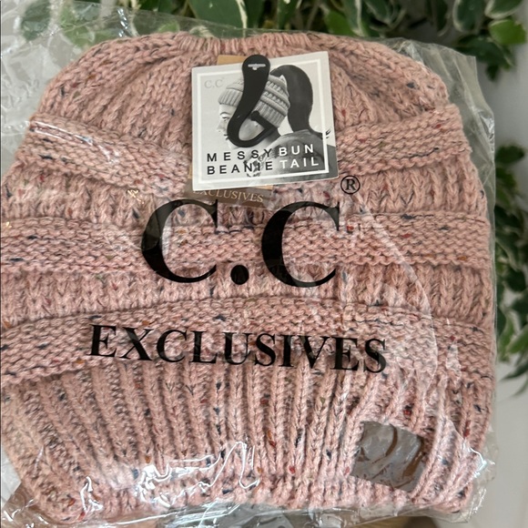 C.C Indi Pink Knit Beanie - Picture 7 of 7